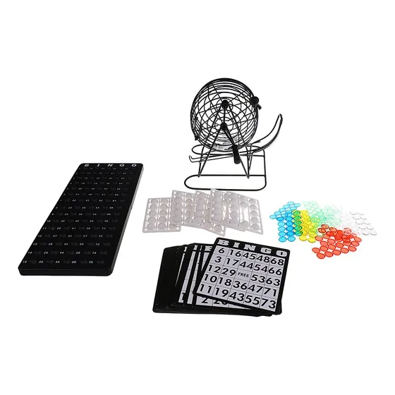 Conjunto De De Máquina De Sorteio De Bingo Para Festa Em