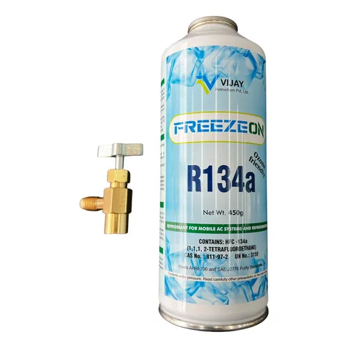 Gás Refrigerante R134A RLX 750g com Corante U.V para Geladeira e