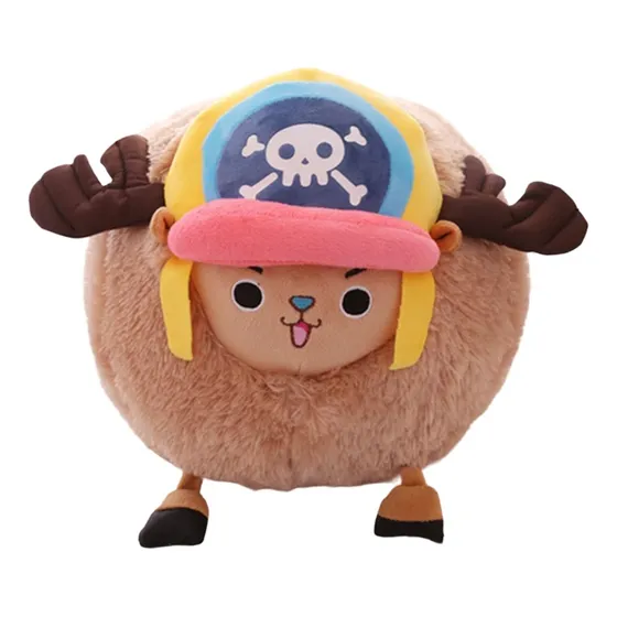 Peluche Chopper Guard Point Gorro Amarillo One Piece 30cm