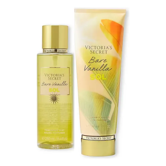 Victoria Secret Perfume + Crema Bare Vainilla Sol Ed.limit