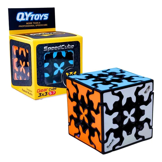 Cubo Mágico 3x3x3 Gear Cube Qytoys Engrenagem