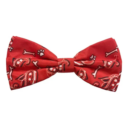 Huxley Amp; Kent Pet Bow Tie  Bone-dana Rojo Bnqjj