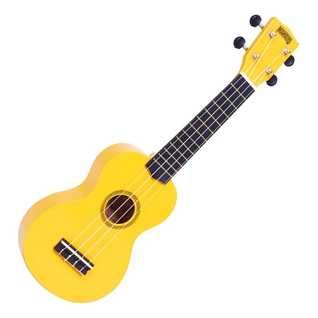 Ukelele Soprano Mahalo Mr1 Con Funda Color Amarillo