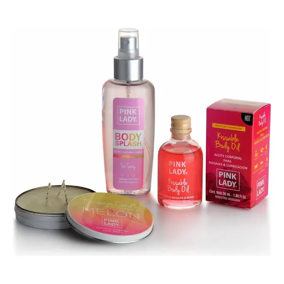 Body Splash Afrodisíaco Maximo Placer Vela Aceite Burbujas
