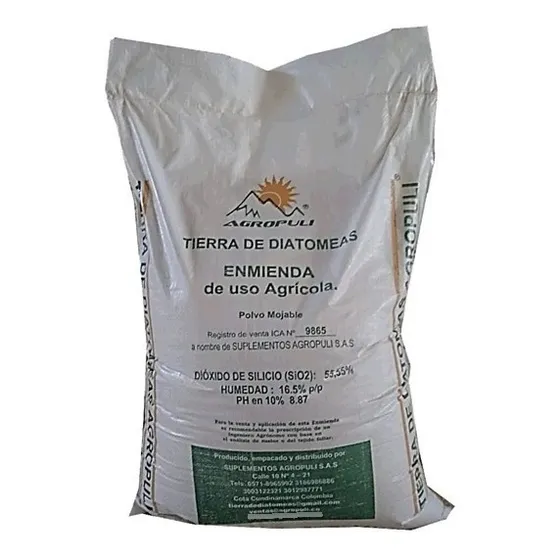 Tierra De Diatomeas Agropuli X 8kg Con Envió