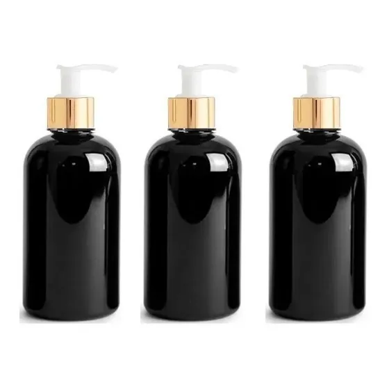 3 Envase Dosificador Jabón - Shampoo - Botella Pet 1 Litro
