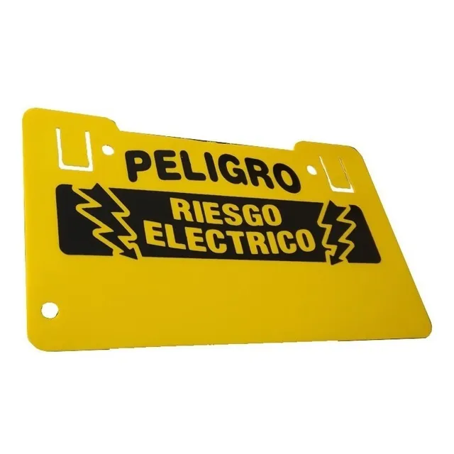 Aviso Letrero Cerco Electrico Alta Tension  Voltaje