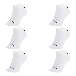 Kit 6 Pares Meias Puma Cano Baixo Soquete Original Fitness