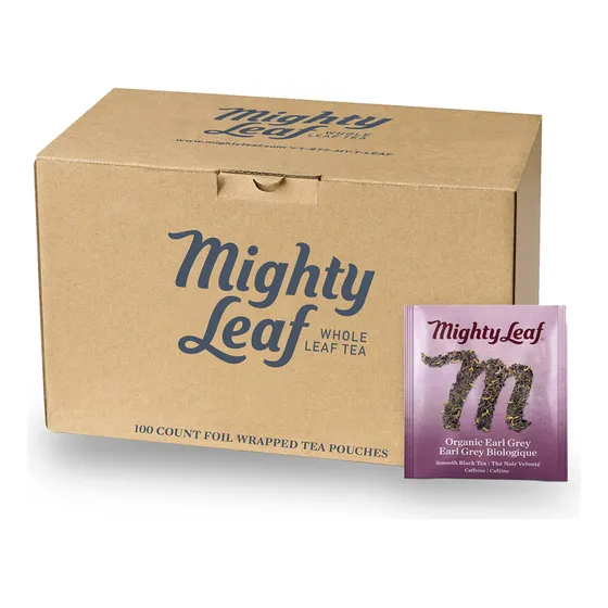 Té De Frutas Y Hierbas Mighty Leaf Té Earl Grey Orgánico, 10