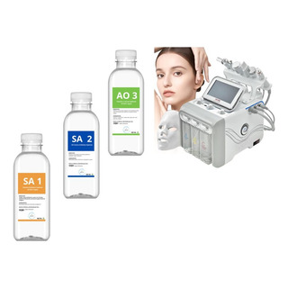 3 Soluciones Hydrafacial 500ml As1 Sa2 Ao3 Hydradermabrasion 3 Soluciones Hydrafacial 500ml As1 Sa2 Ao3 Hydradermabrasion