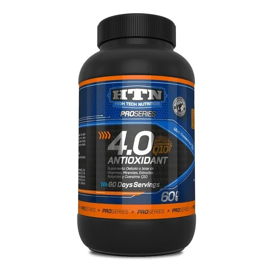Antioxidante 4.0 60 Cap Htn Coenzima Q10 Sabor Sin sabor
