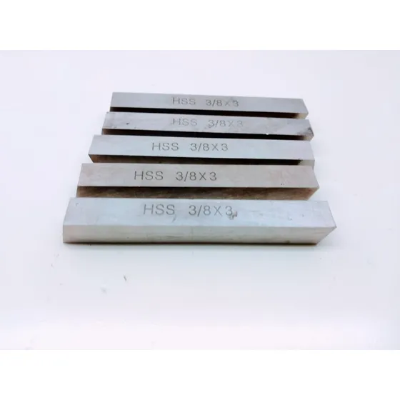 Juego De 5 Buriles 3/8 X 3 Alta Velocidad Cuchilla Torno Hss
