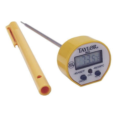 Termometro Digital -40° A 230°c De Vastago Taylor 9842 Amarillo Termometro Digital -40° A 230°c De Vastago Taylor 9842 Amarillo