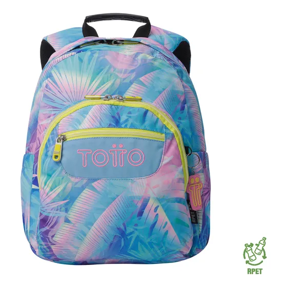 Mochila Escolar Para Niña Notebook 13  Gommas Totto
