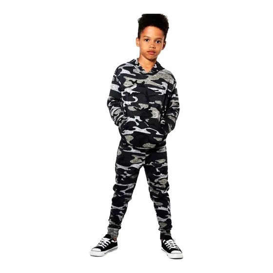 Conjunto Para Niños Boohoo Camuflado Talla 9 A 10 Años