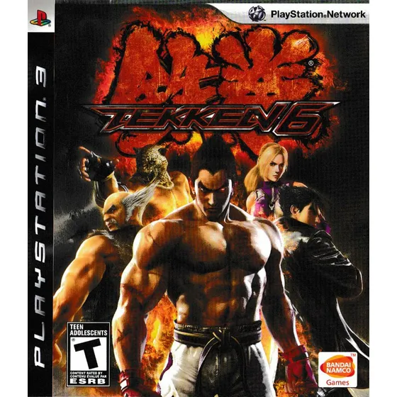 Tekken 6 Ps3 Fisico Com Luva