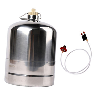 Recipiente De Gas Duradero De Acero Inoxidable Para 1.35l Recipiente De Gas Duradero De Acero Inoxidable Para 1.35l