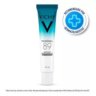 Hidratante Facial Minéral 89 Creme 40ml Vichy Momento De Aplicação Dia/noite Tipo De Pele Todo Tipo De Pele Hidratante Facial Minéral 89 Creme 40ml Vichy Momento De Aplicação Dia/noite Tipo De Pele Todo Tipo De Pele