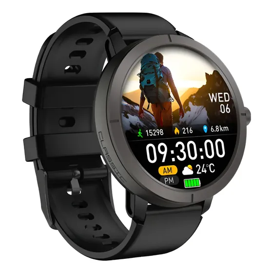 Smartwatch Dm76 Gps Integrado Amoled Sumergible 5 Atm