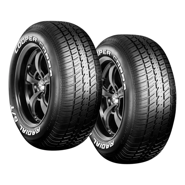 2) Llantas P235/60r15 Cooper Cobra Radial G/t 98t