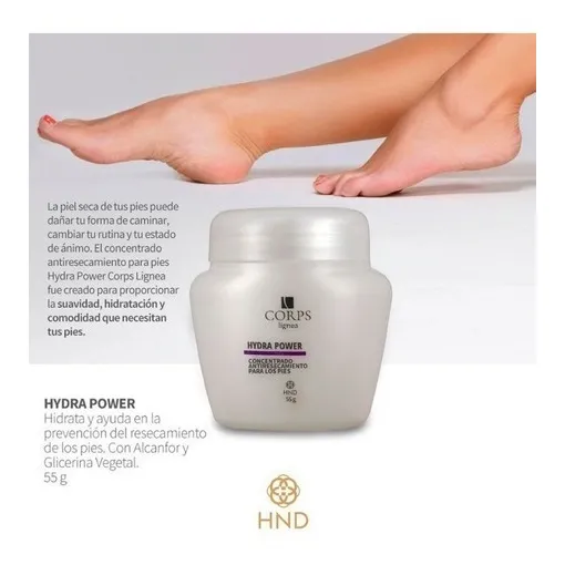 Crema Para Pies Secos Hidratante Hydra Power Hinode