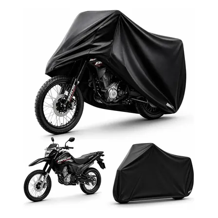 Lona Para Cobrir Moto Impermeável Proteção Contra Sol Chuva
