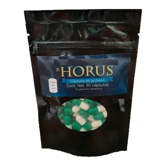Glutatión Poderoso Antioxidante Horus 60 Caps Original F7i