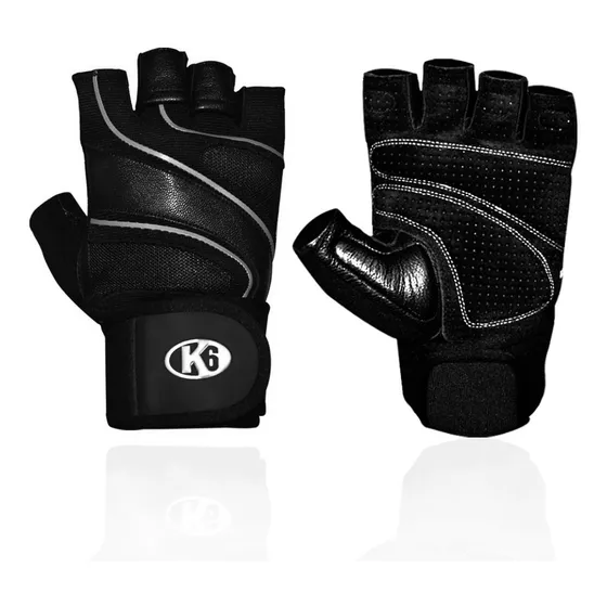 Guantes Gym Pesas Gimnasio Crossfit Force K6 Fitness