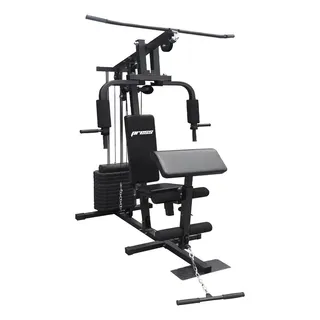 Estação Musculação 80kg Aparelho Ginåstica Cor Estrutura Preto Cor Estofamento Preto Estação Musculação 80kg Aparelho Ginåstica Cor Estrutura Preto Cor Estofamento Preto