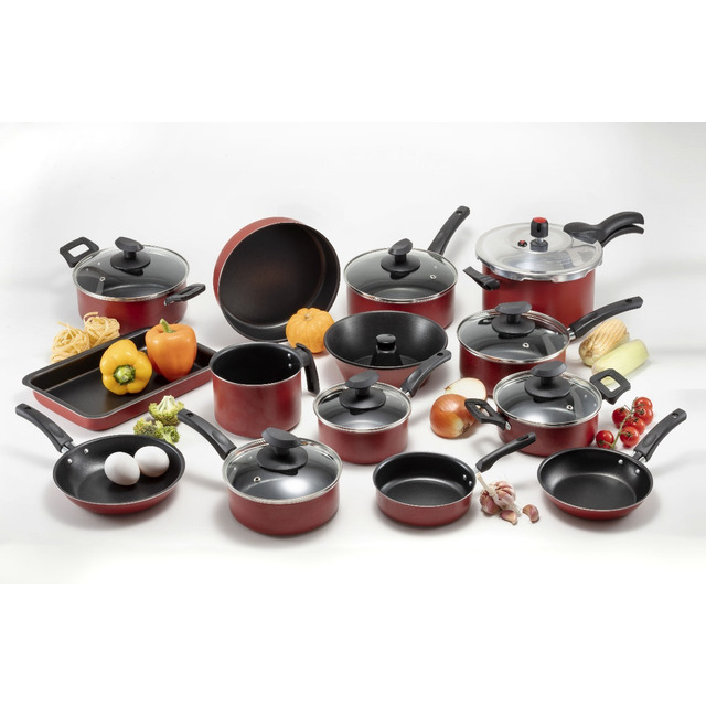 Conjunto Panelas Imperial 17 Pc Antiaderente Panela Pressão 4,5l Cor Vermelho Panelas Impe... Conjunto Panelas Imperial 17 Pc Antiaderente Panela Pressão 4,5l Cor Vermelho Panelas Impe...