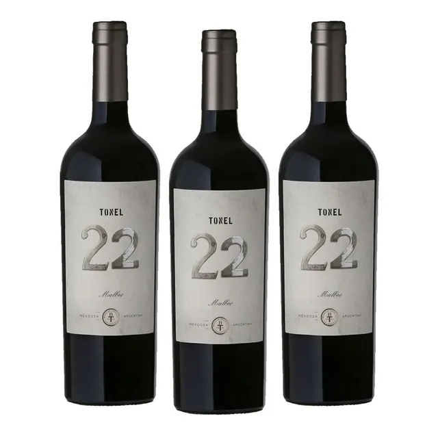 Vino Tonel 22 Malbec X 6 Unid. X 750cc. Black Friday!