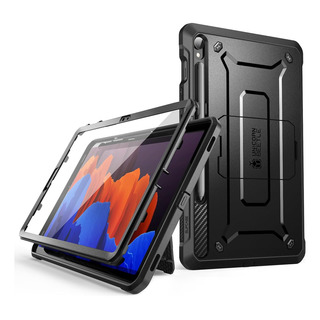 Funda Para Galaxy Tab S9 Fe Negra Con Soporte Resistente Funda Para Galaxy Tab S9 Fe Negra Con Soporte Resistente