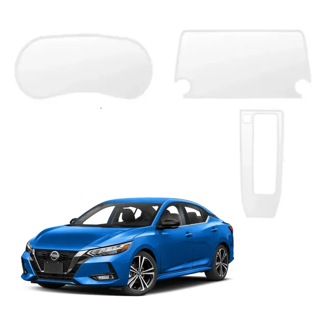 M Kit Protector Mica Pantalla Cluster Y Panel Sentra