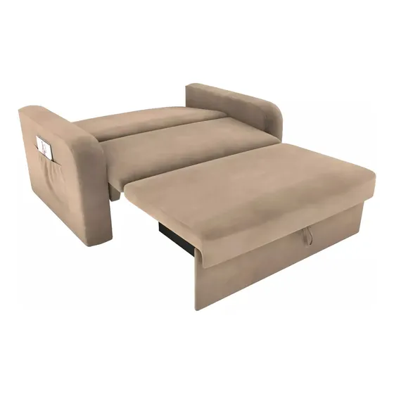 Sofa Cama Daiane 2c Beige La Sensacion