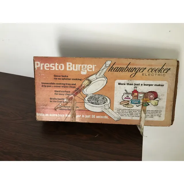 Hamburguesera - Presto Burger - Hambuerger Cooker