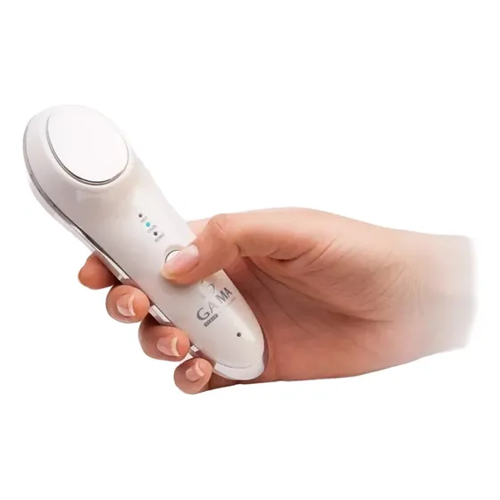 Masajeador Ultrasonico Gama Frio / Calor Portatil Recargable Color Blanco