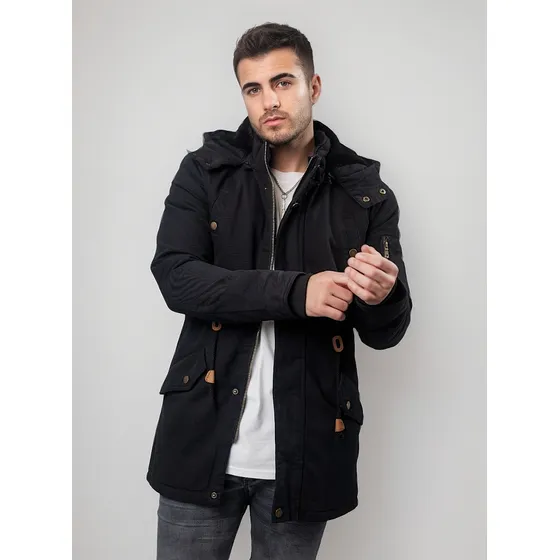 Campera Parka Gabardina Cabello Desmontable Turk Michigan 01
