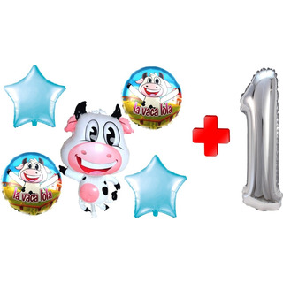 Kit Globos Zenon V Niño Cumpleaños + Numero 6 Pzas Kit Globos Zenon V Niño Cumpleaños + Numero 6 Pzas