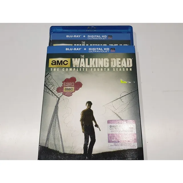 Blu Ray The Walking Dead Season 4 Original Fourth Cover