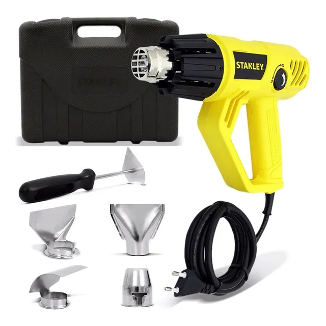 Pistola De Calor 1800w 600 Grados + Kit Accesorios - Stanley