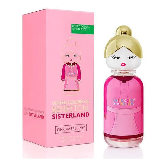 Benetton Sisterland Pink Raspberry Edt 80ml
