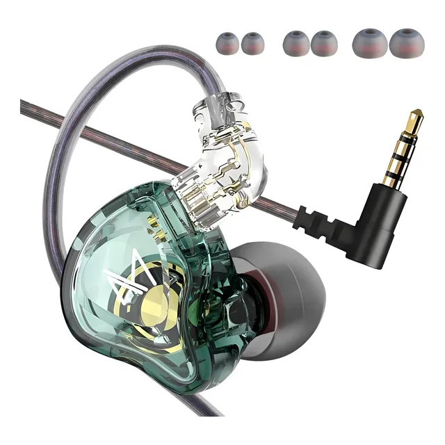 Audifonos Alambricos In-ear Monitor Trn Mt1 Verde Sin Mic