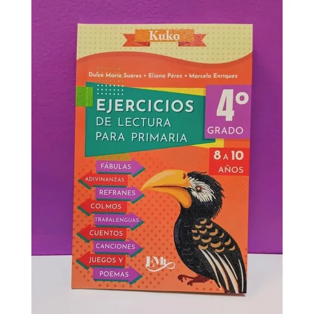 Kuko Ejercicios De Lectura Para Primero A Cuarto Grado Prima