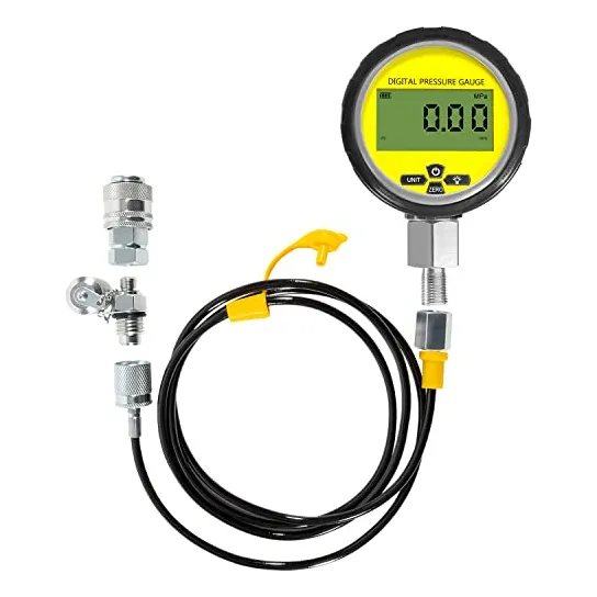 Kit De Prueba De Presin Hidrulica Digital 10000psi Para Exca