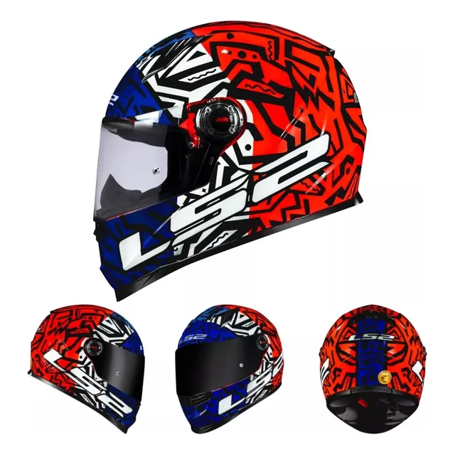 Capacete Moto Ls2 Ff358 Monocolor Preto Fosco Liso Speedy