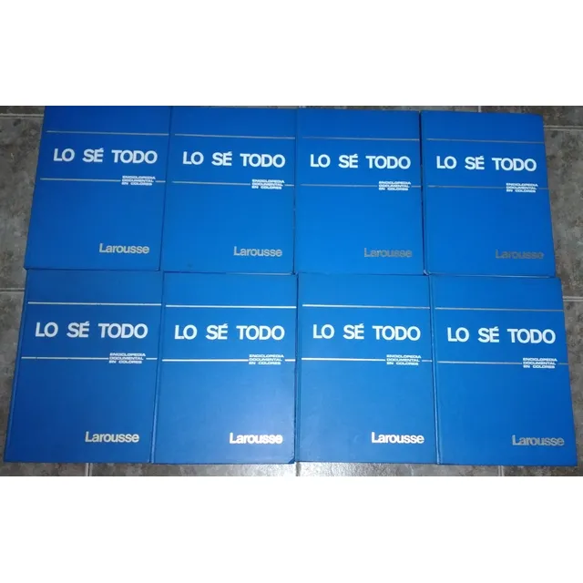 Enciclopedia Lo Se Todo 12 Tomos  Larousse