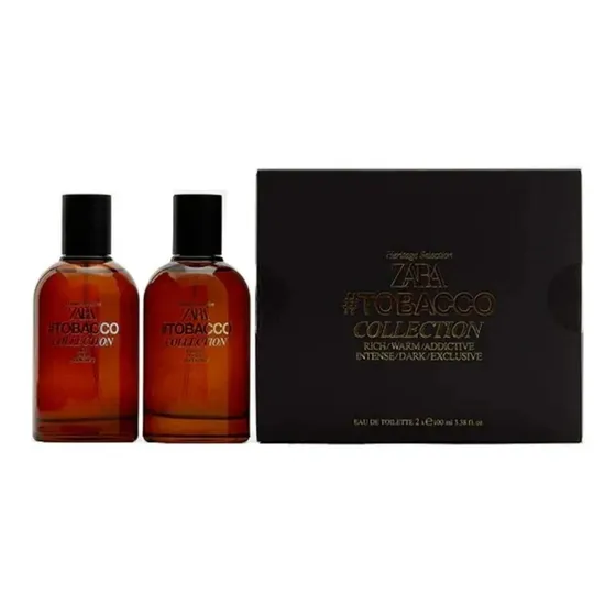 Zara Pack Tobacco Intense 100ml + Rich Warm 100ml - Hombre