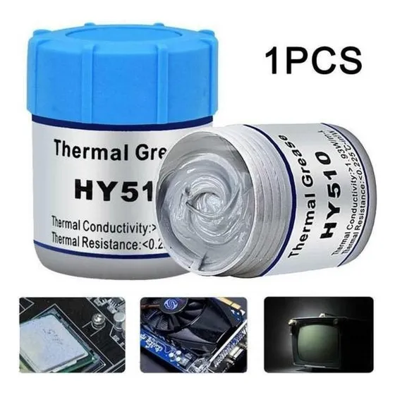 Pasta Térmica Disipadora De Calor Gris Cpu 20g Hy510