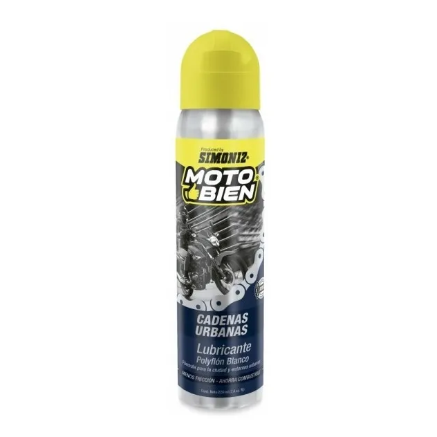 Lubricante Para Cadena Urbana Aerosol 220ml Simoniz Motobien
