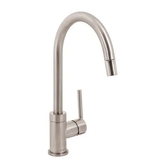 Monomando Element Fregadero Cuello Ext. Satinada Foset 49920 Acabado Mate Color Satinado